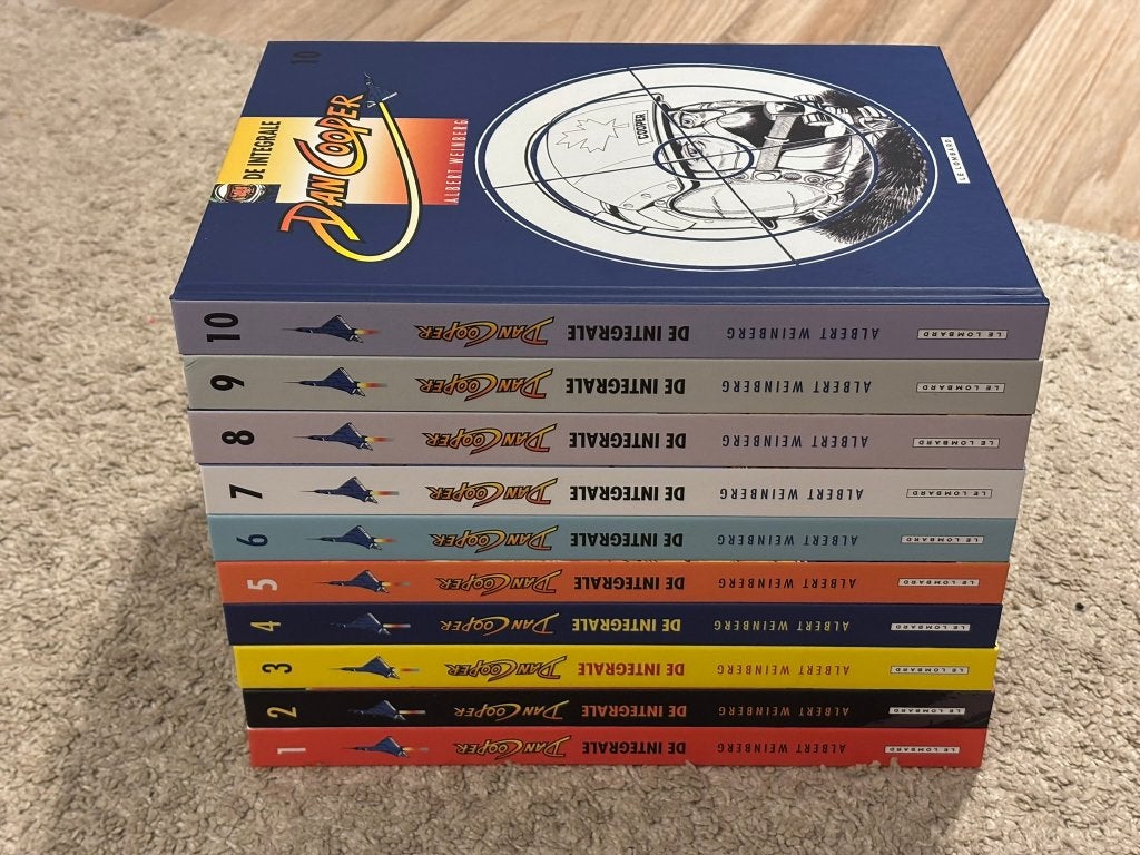 Dan Cooper Integraal 1-10, Boeken, Stripverhalen, Meerdere stripboeken, Ophalen of Verzenden, Zo goed als nieuw