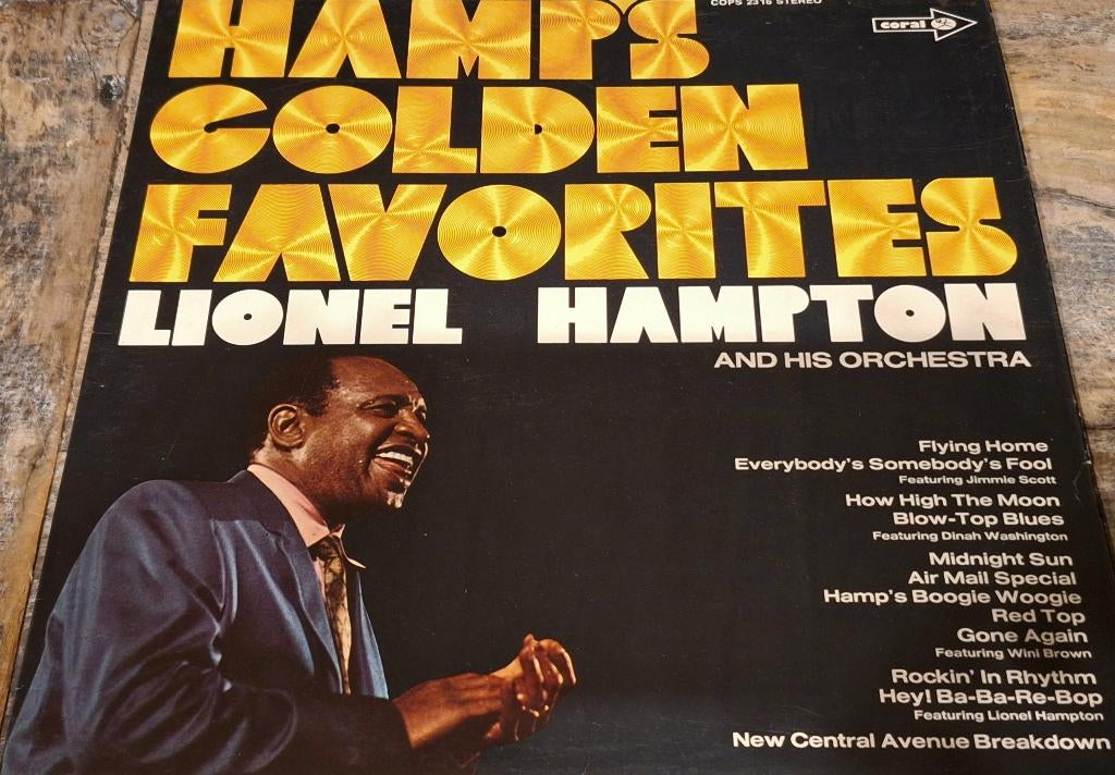 Lionel Hampton - Hamp's Golden Favorites Lp Vinyl, Enlèvement ou Envoi, Utilisé, 12 pouces, Jazz