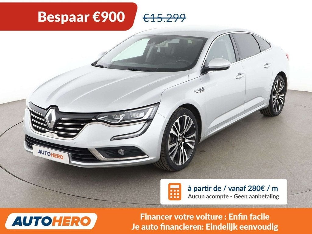 Renault Talisman 1.6 TCe Energy Initiale Paris (bj 2018), 4 deurs, 1618 cc, Gebruikt, Zwart