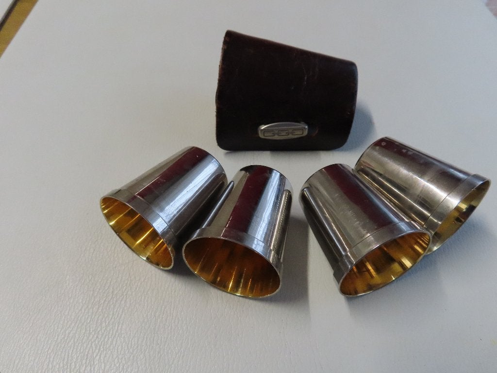 Boissons Gobelets à boisson Ø 3,5 cm 25,00€, Enlèvement ou Envoi, Comme neuf, Autres matériaux, Autres types
