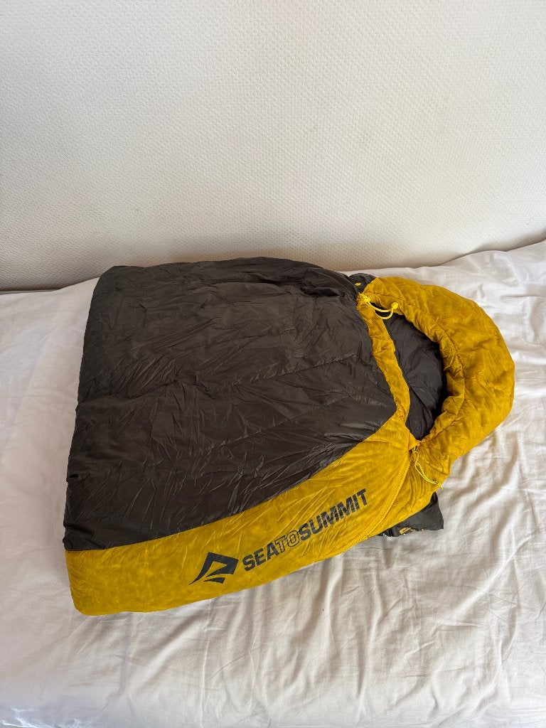 Sac de couchage duvet d'oie Sea To Summit Spark -1C, Caravanes & Camping, Sacs de couchage, Enlèvement, Comme neuf