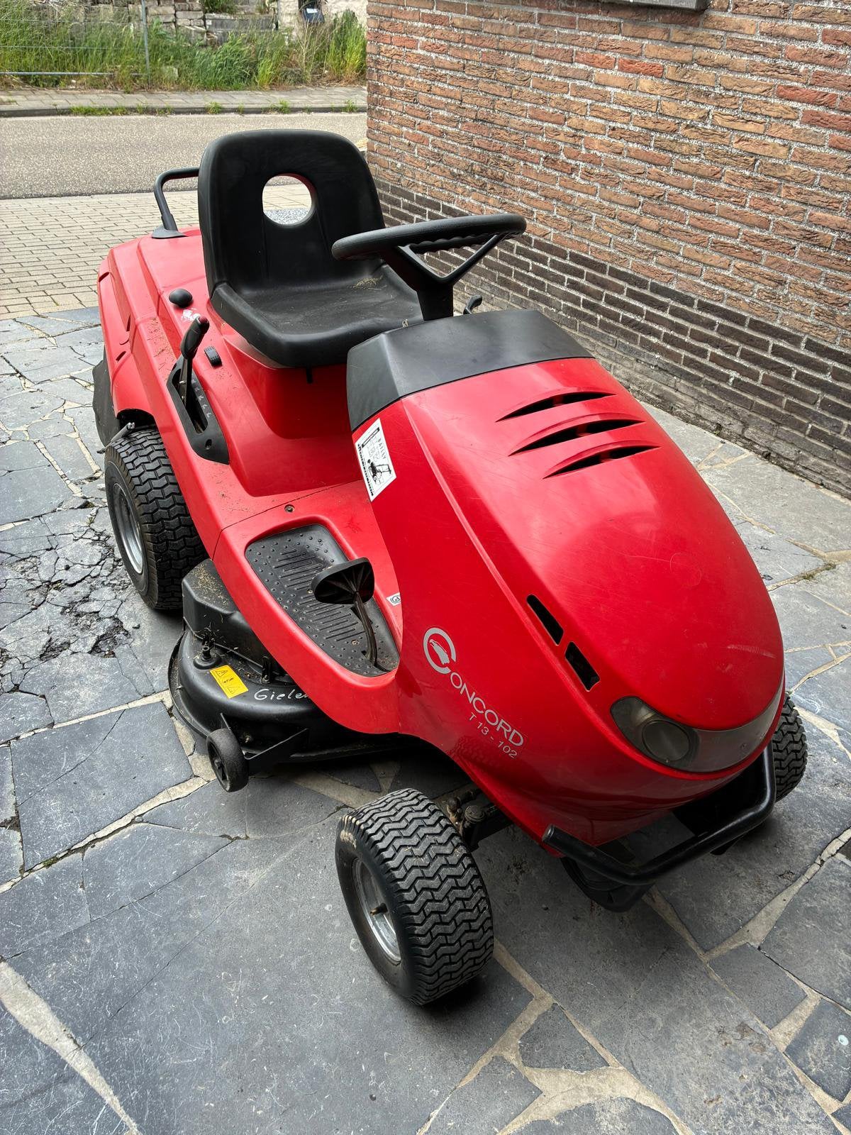 Zitmaaier Concord T13 T02 – Opknapper of voor onderdelen, Tuin en Terras, Ophalen, Gebruikt, Versnellingen, 90 tot 120 cm