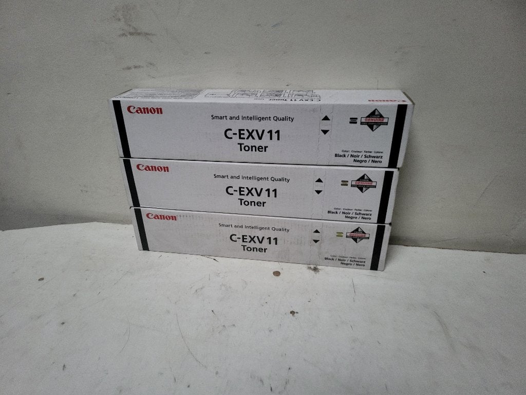 Canon C-EXV 11 toner zwart (origineel) 3 stuks, Computers en Software, Ophalen of Verzenden, Nieuw, Toner, Canon