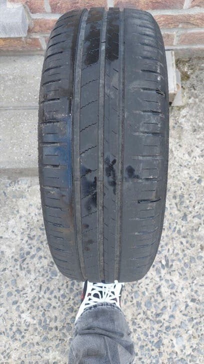 goodyear band 185/55/15. 82H. 7 mm meer kauwgom, Ophalen, Gebruikt, 15 inch, 185 mm