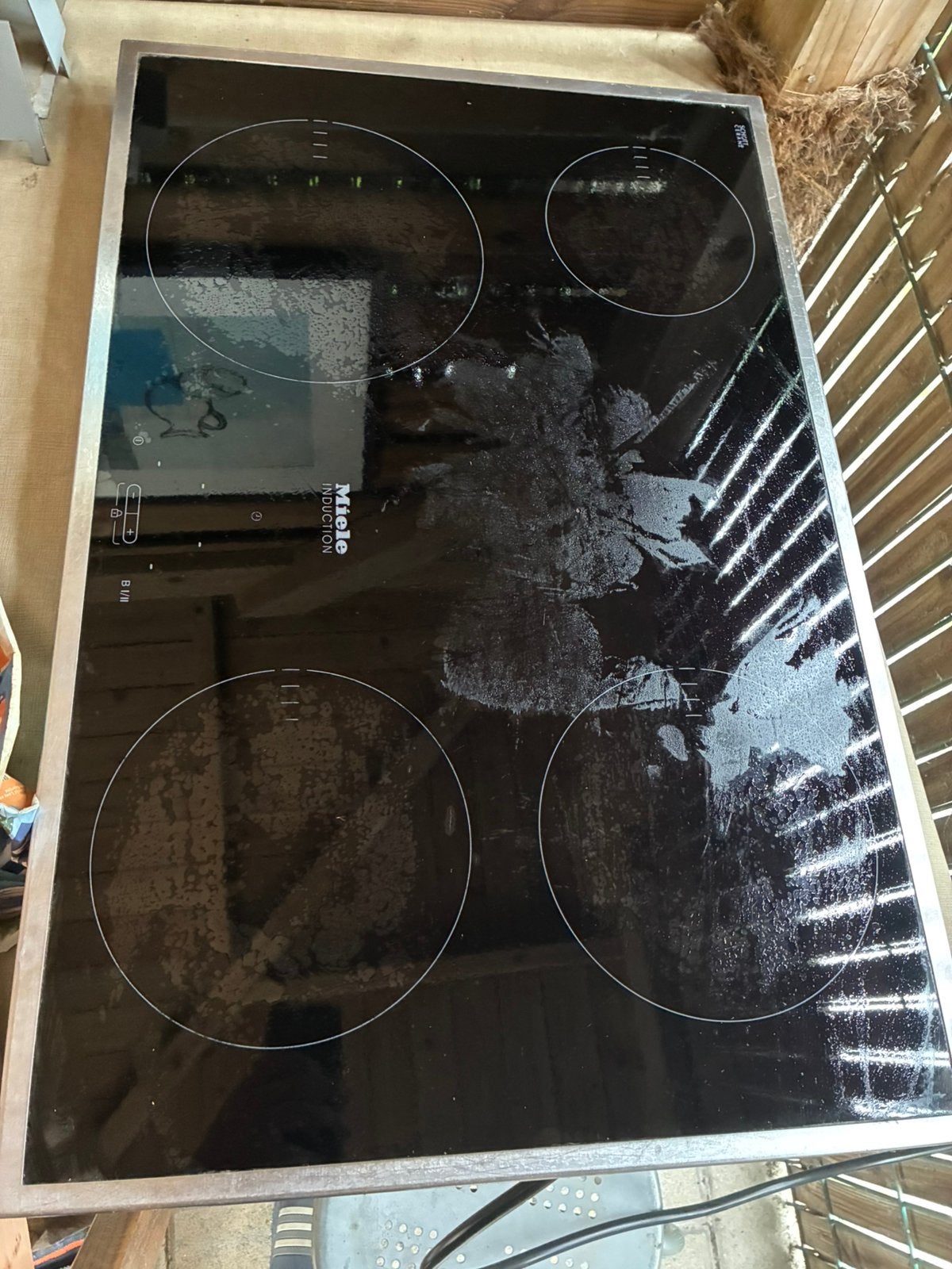 Miele kookplaat, Elektronische apparatuur, Ophalen, Zo goed als nieuw, Inductie