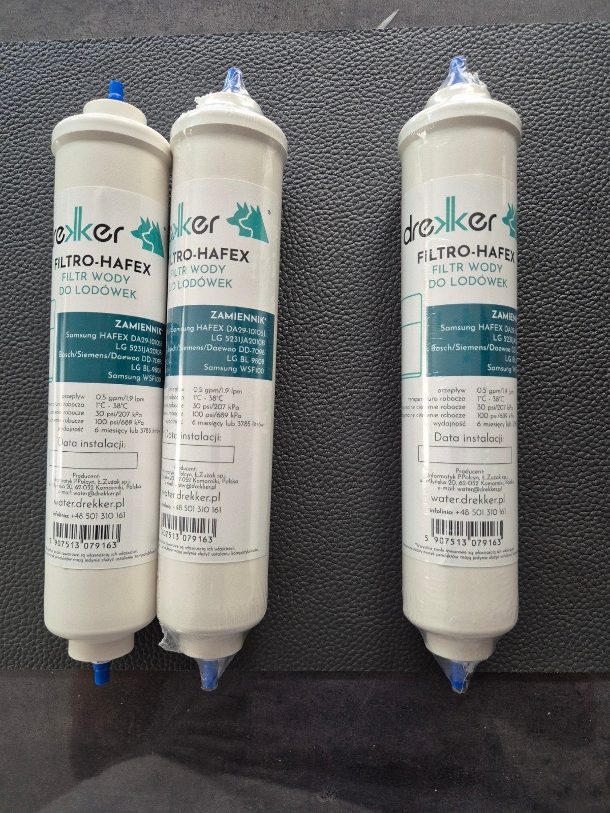 waterfilters koelkast., Ophalen