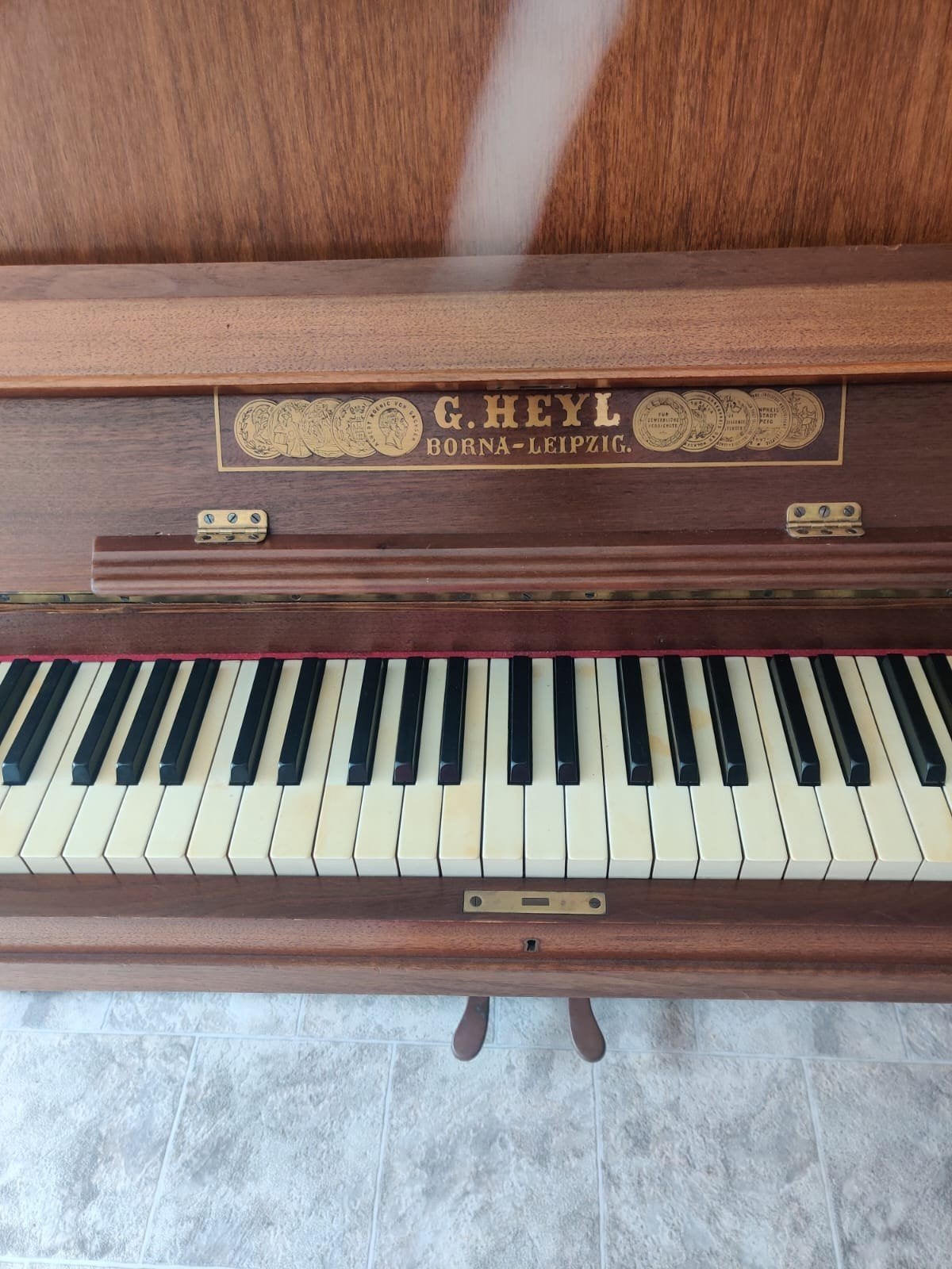Piano, Ophalen, Piano