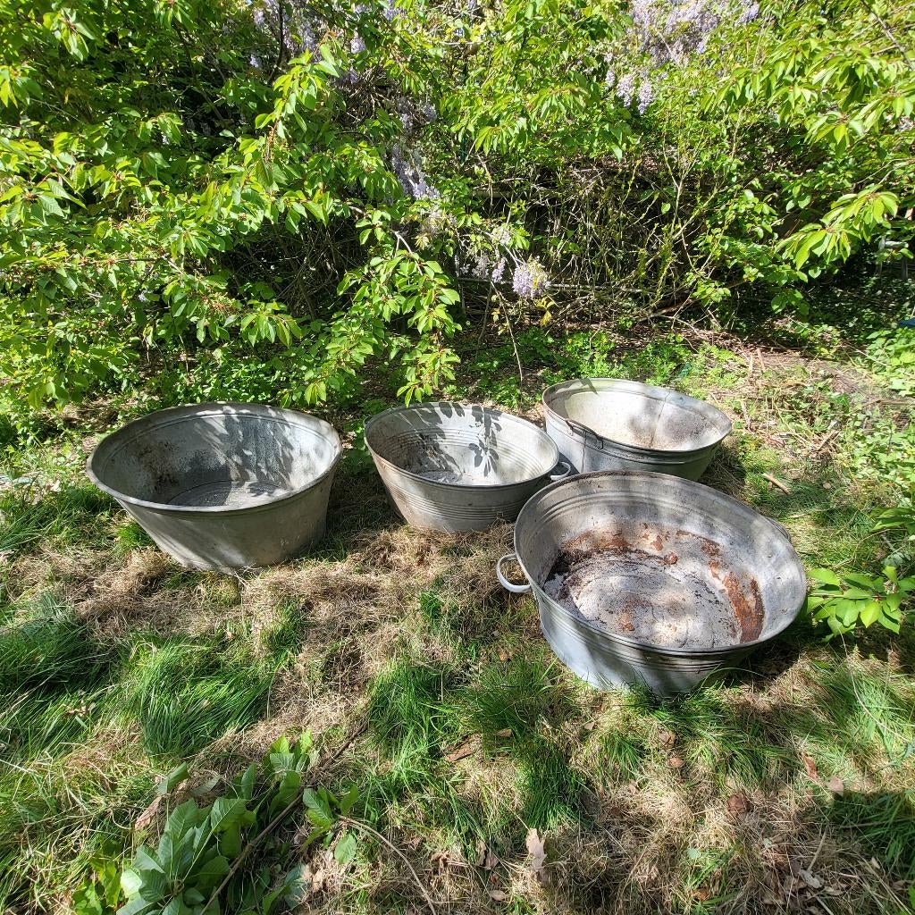 Ijzeren kuip, Tuin en Terras, Bloembakken en Plantenbakken, Ophalen