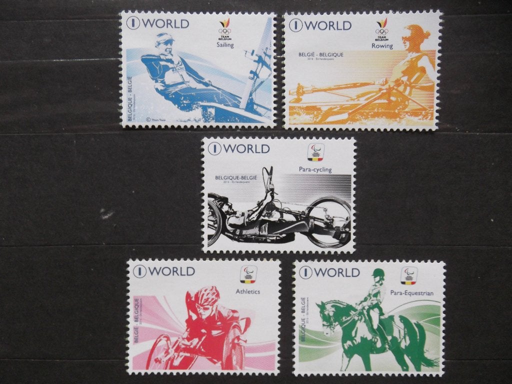 4631-4635 Rio de Janeiro 2016 MNH, Ophalen of Verzenden, Postfris, Olympische Spelen, Frankeerzegel