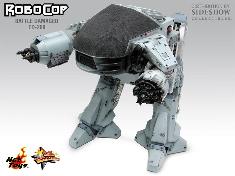 Hot Toys 1/6 RoboCop ED-209 Battle Damaged MMS25, Enlèvement ou Envoi, Comme neuf