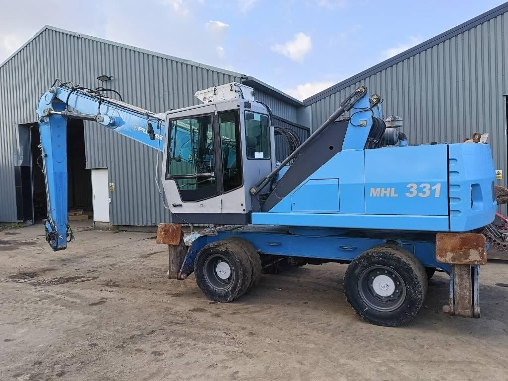 Fuchs MHL 331 overslagkraan umslagbagger waste handler, Zakelijke goederen, Machines en Bouw | Kranen en Graafmachines, Kraan