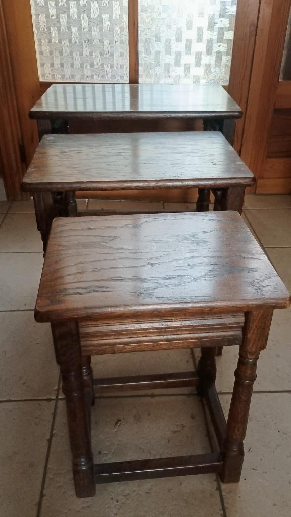 Tables gigognes, Moins de 55 cm, 45 à 60 cm, Enlèvement, Utilisé