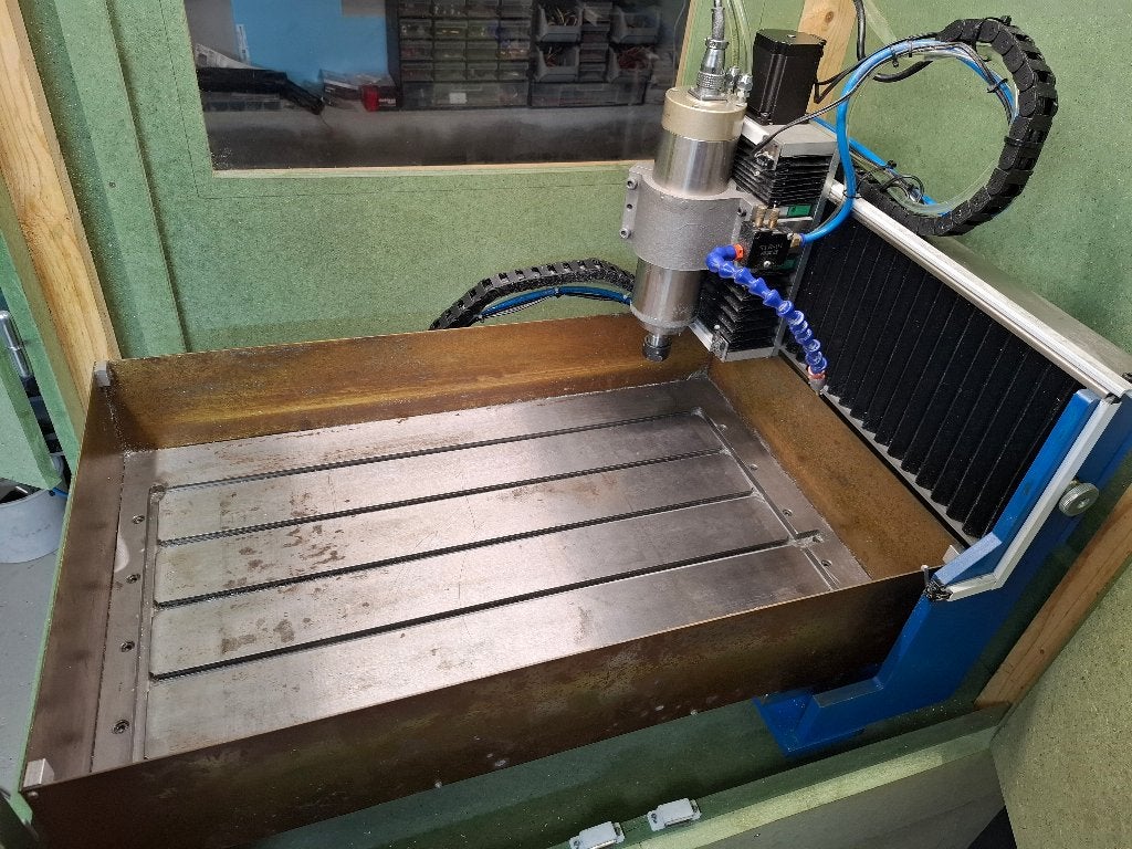 Cnc freesmachine, Doe-het-zelf en Bouw, Gereedschap | Freesmachines, Ophalen, Gebruikt, Elektrisch, Overige soorten