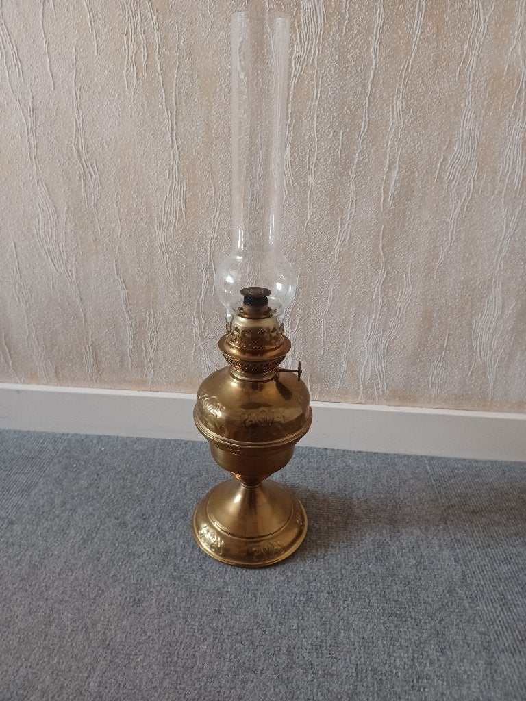 koperen lamp, Antiek en Kunst, Antiek | Verlichting, Ophalen