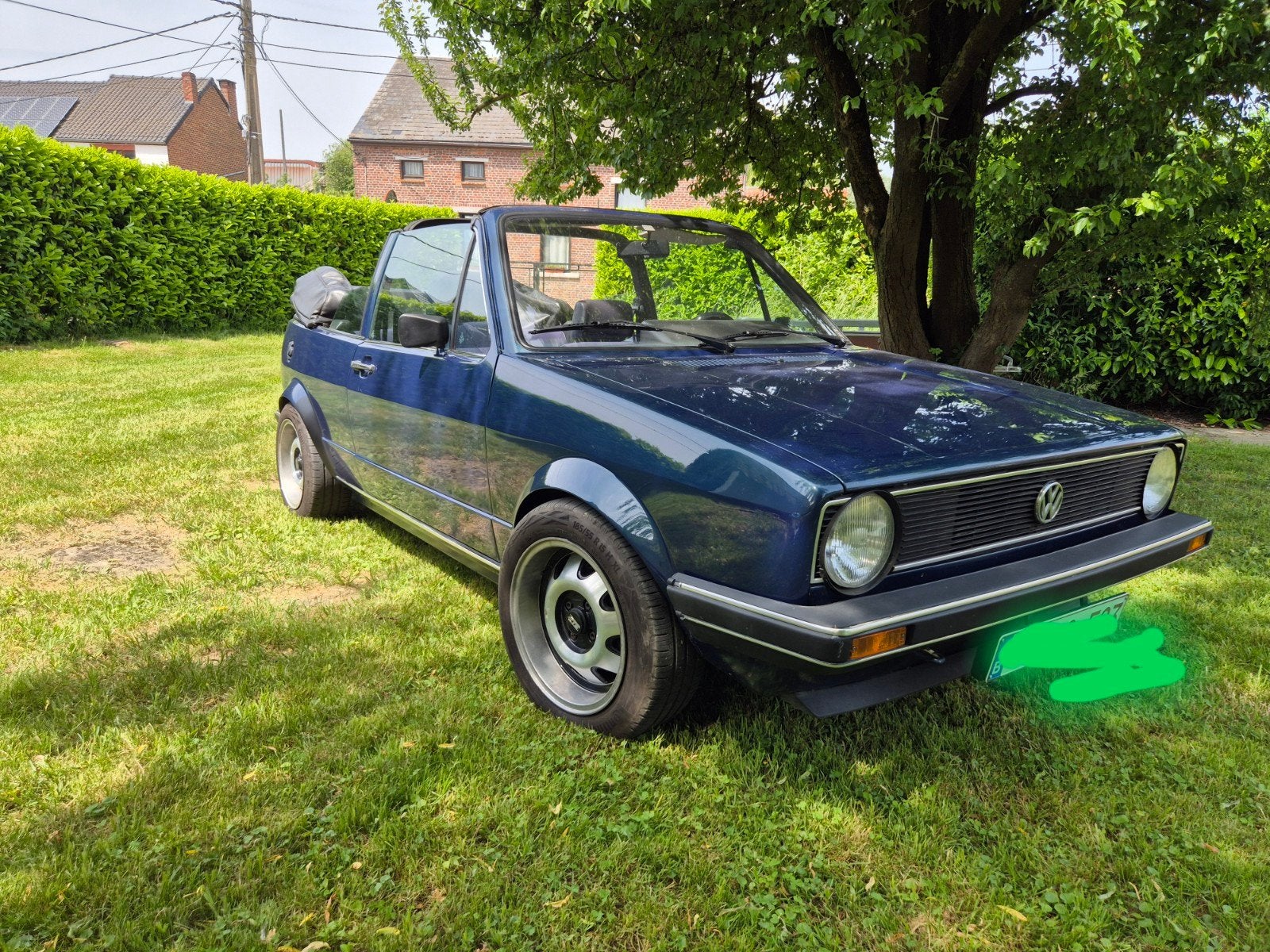 Golf 1 cabrio, Autos, Achat, Cabriolet, Bleu, 2 portes