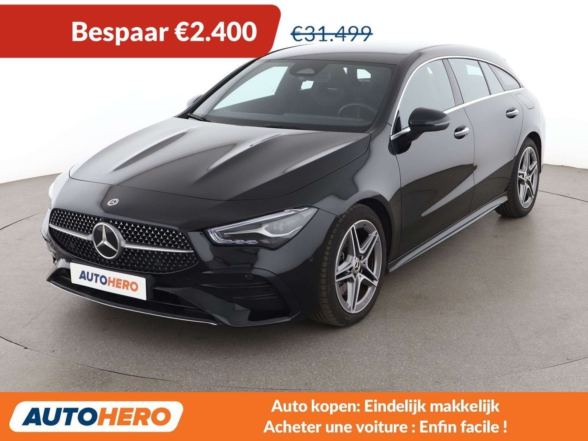 Mercedes-Benz CLA-Klasse 180 CLA 180 Shooting Brake Mild-Hyb, Autos, 177 ch, Achat, 140 g/km, Noir