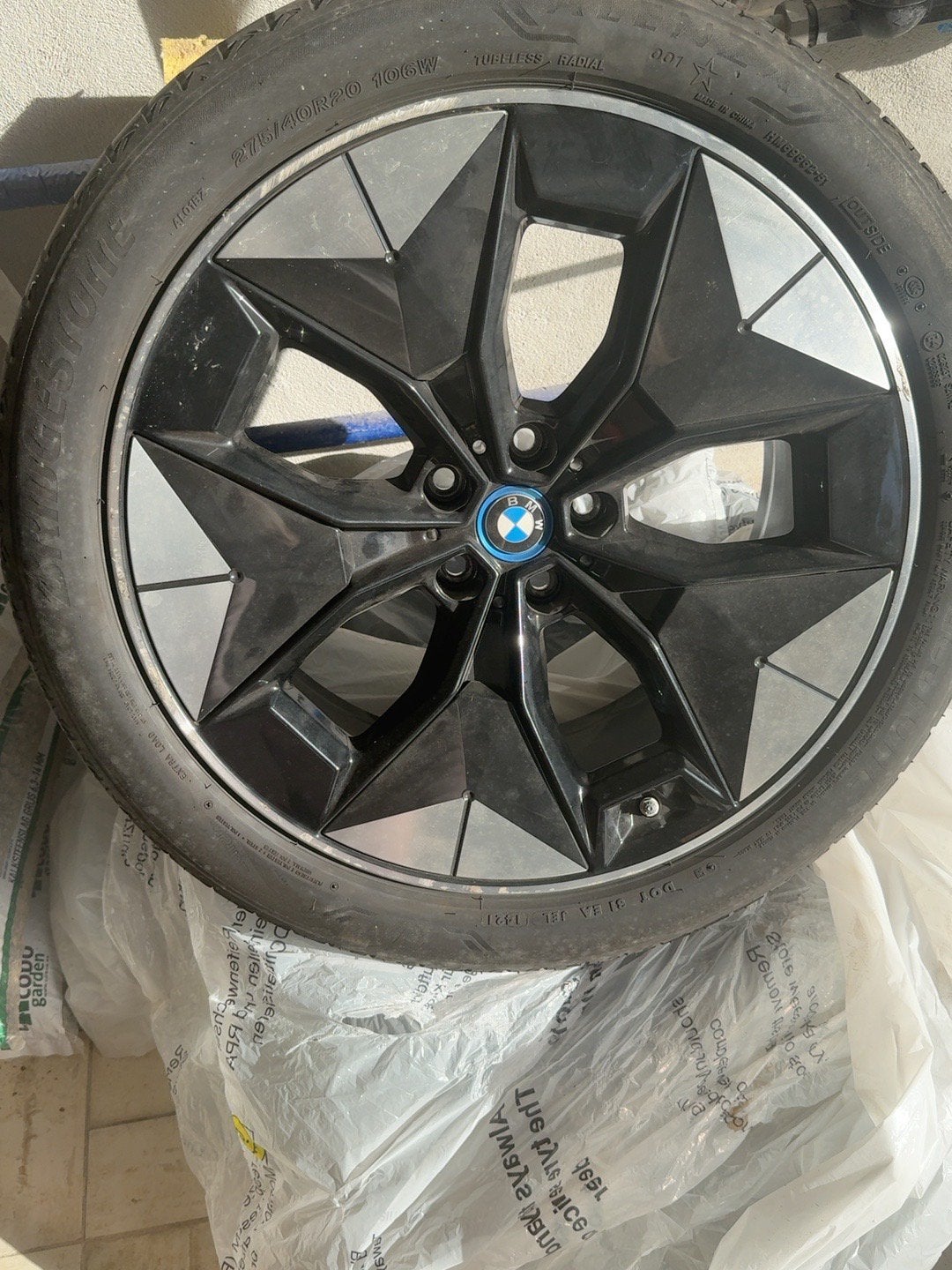 Jantes 20 pouces BMW iX3 et pneus d'été Bridgestone Alenza, Enlèvement, Pneus été, Pneu(s)