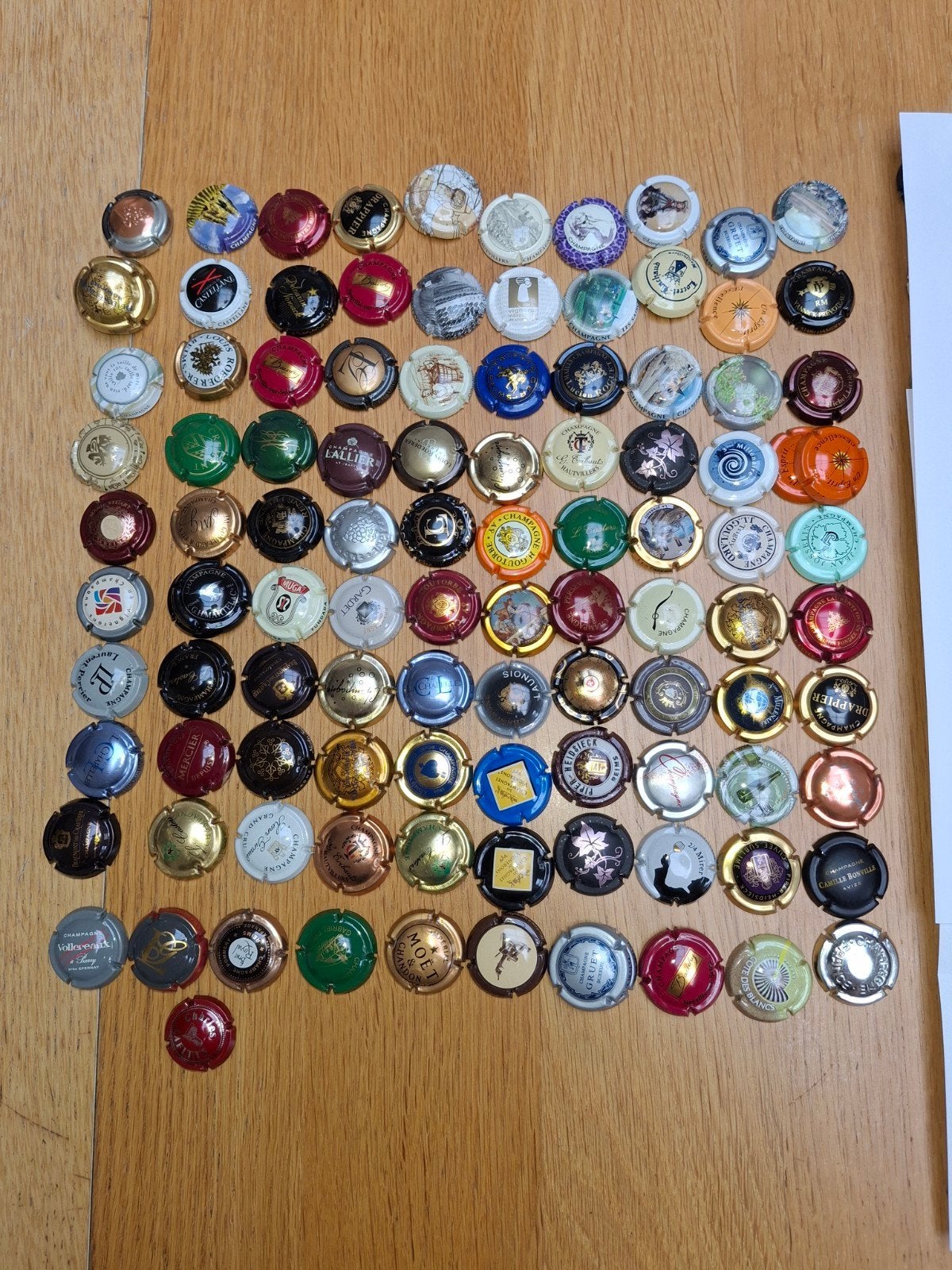 Champagne capsules per lot of alles voor 25 €, Ophalen of Verzenden