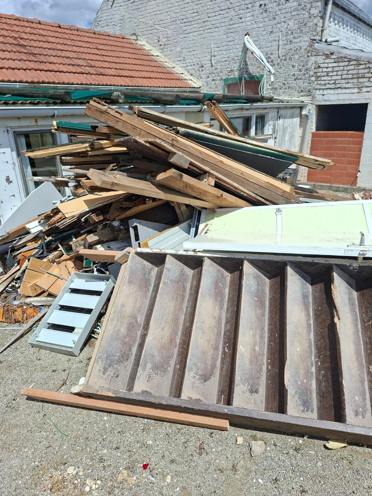 Brandhout afbraak, Tuin en Terras, Brandhout, Ophalen