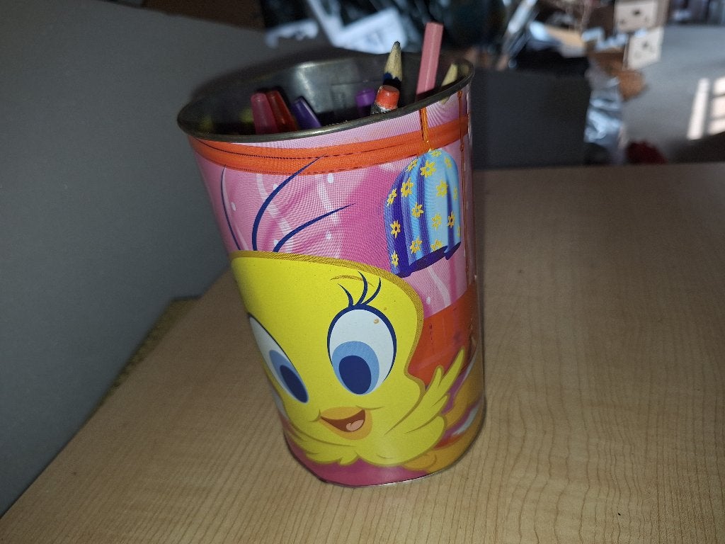 blik tweety of pennenbak, Enlèvement ou Envoi, Utilisé