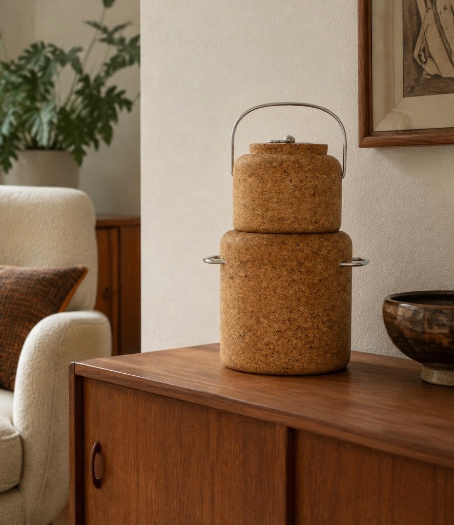 Swedish Ice Bucket + Wine Coller Persson Melin Boda Nova 70s, Antiek en Kunst, Ophalen, Gemerkt