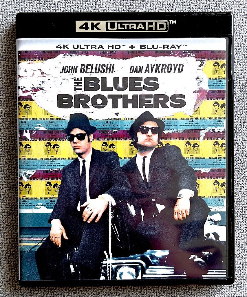 THE BLUES BROTHERS / 4KUHD (Version LONGUE sur le Bluray HD), CD & DVD, Blu-ray, Avec suppléments, Enlèvement ou Envoi, Film, Classiques