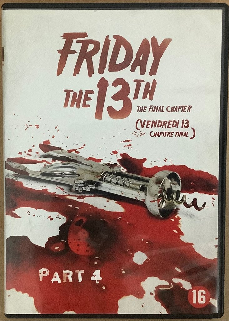 Friday the 13th part 4: The Final Chapter (1984) Dvd, Vanaf 16 jaar, Ophalen of Verzenden, Gebruikt, Slasher