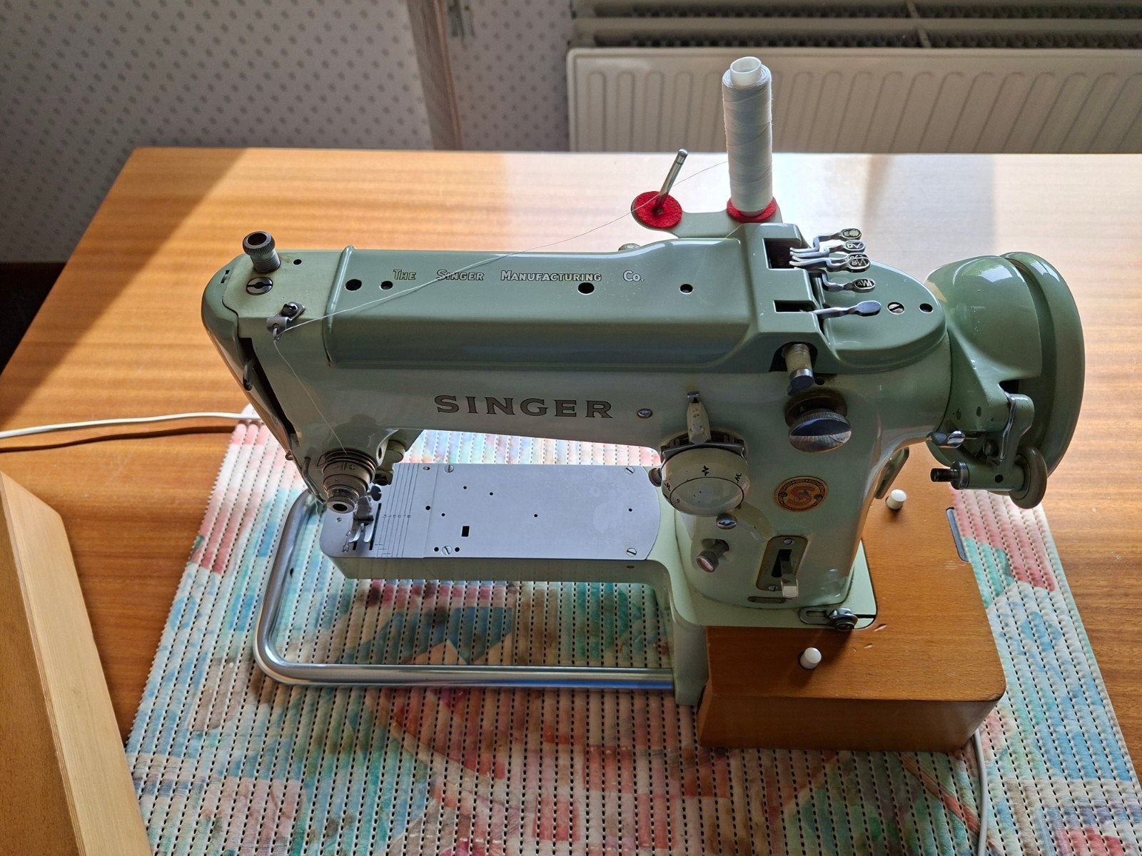 Vintage naaimachine Singer, Hobby en Vrije tijd, Naaimachines en Toebehoren, Ophalen, Naaimachine, Singer