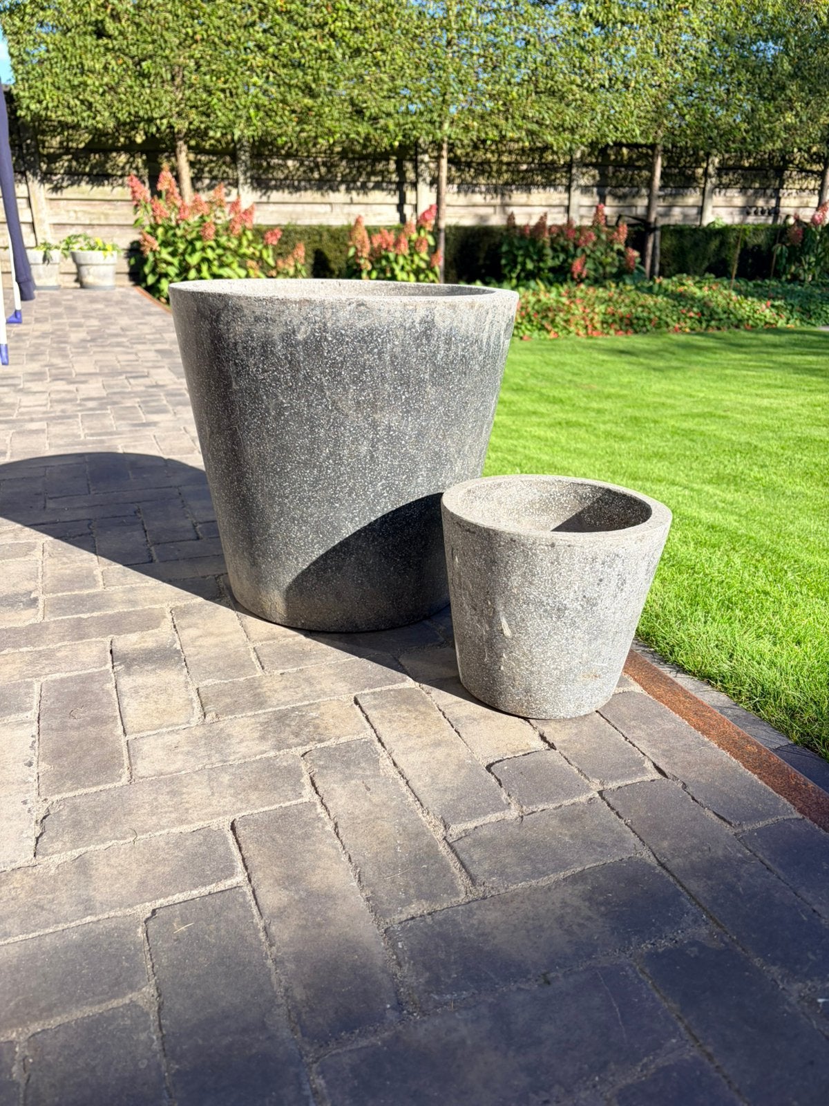 Stenen bloempotten, Ophalen, Steen, Gebruikt, Minder dan 60 cm