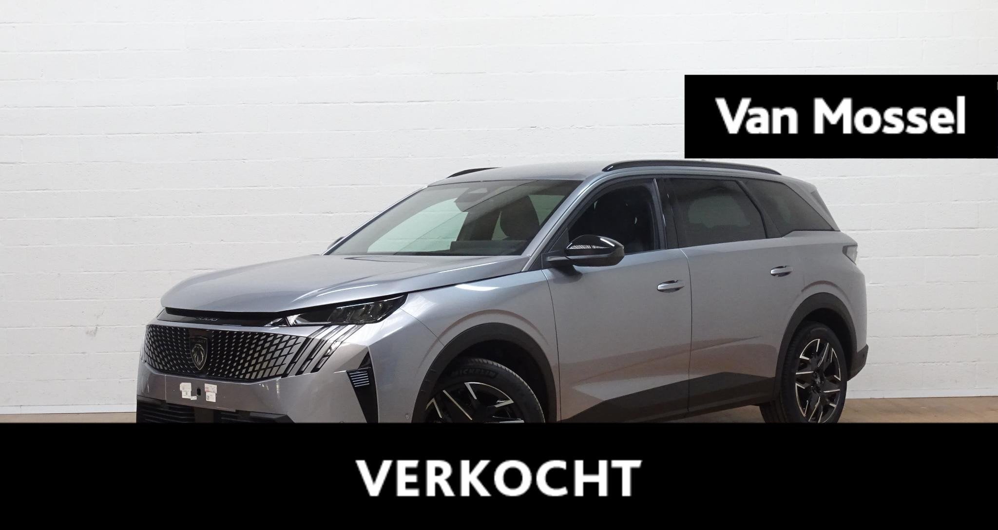 Peugeot 5008 1.2 HYBRID 145 e-DSC6 Allure 7 seats, Stof, Gebruikt, 1700 kg, 7 zetels