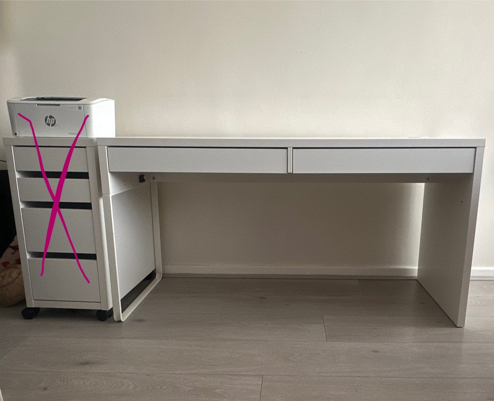 Burau blanc ikea, Enlèvement, Comme neuf, IKEA, Blanc