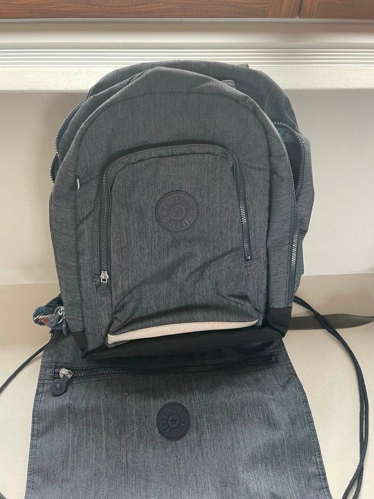 Boekentas met zwemzak Kipling, Handtassen en Accessoires, Tassen | Schooltassen, Ophalen, Gebruikt