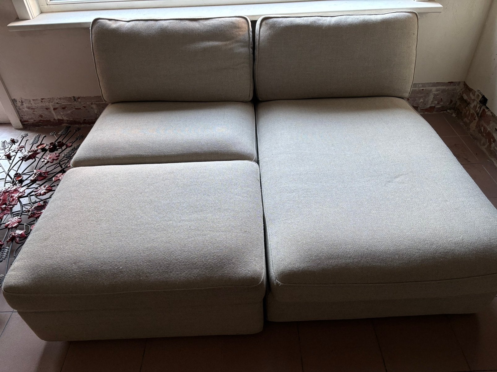 Ikea zetel, Ophalen, Gebruikt, Stof