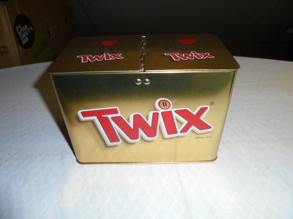Blikje Twix, Verzamelen, Ophalen of Verzenden, Zo goed als nieuw, Overige typen