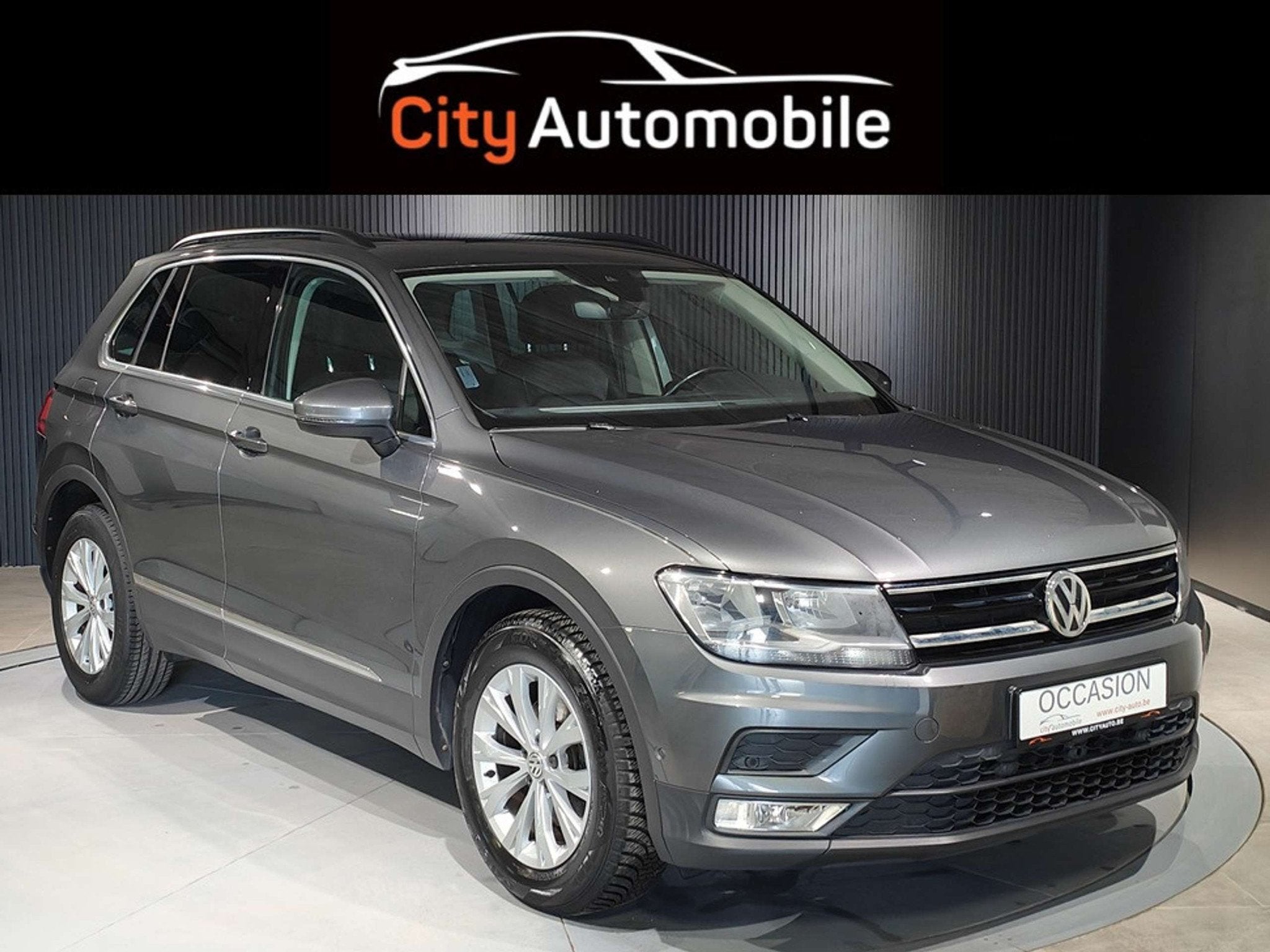 Volkswagen Tiguan 1.4 TSI CARPLAY TOIT OUVRANT CUIR GPS BLUE, Argent ou Gris, Achat, Boîte manuelle, Noir