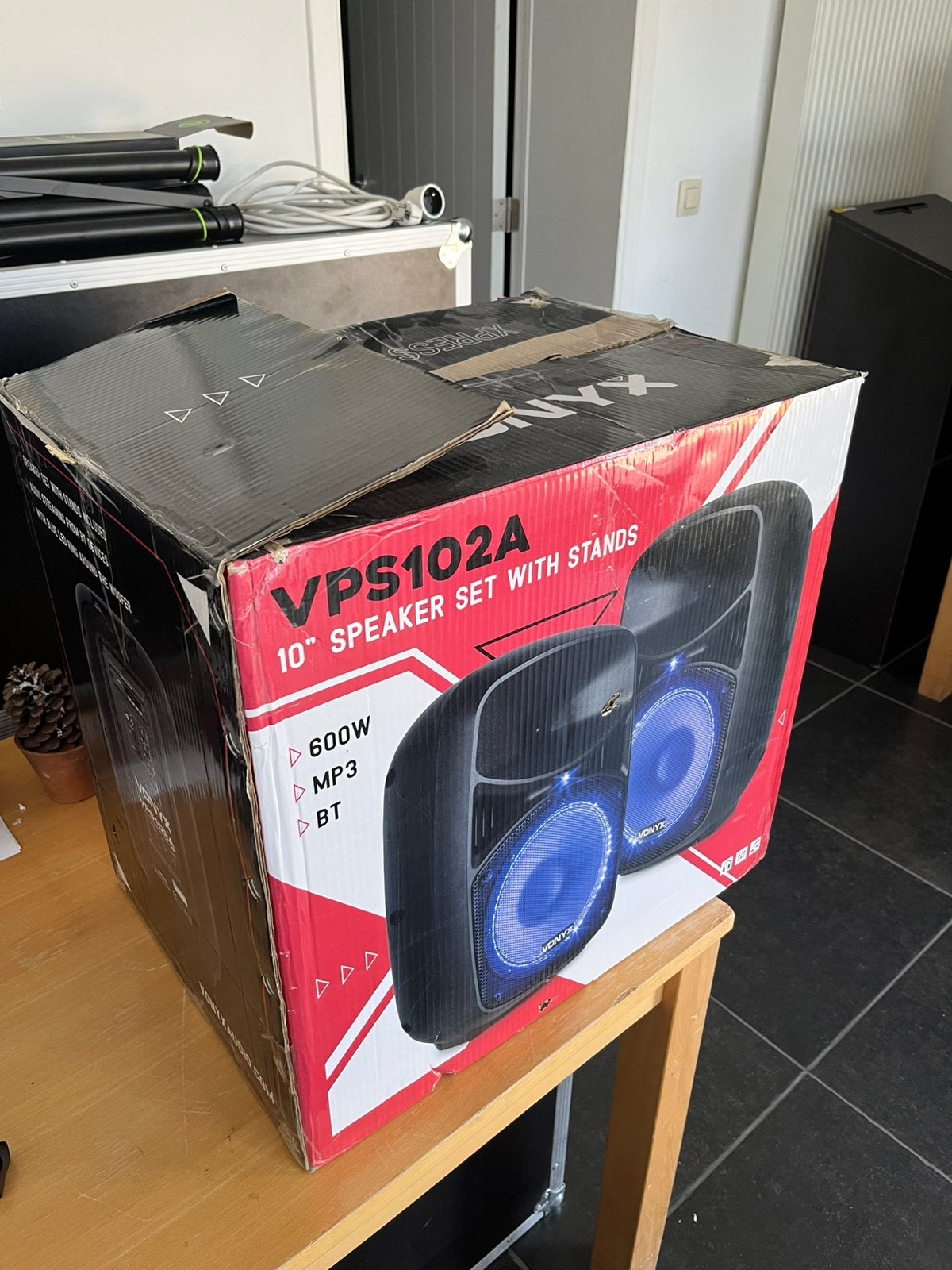 Speakerset Vonyx, Ophalen, Zo goed als nieuw, 500 tot 1000 watt, Overige typen