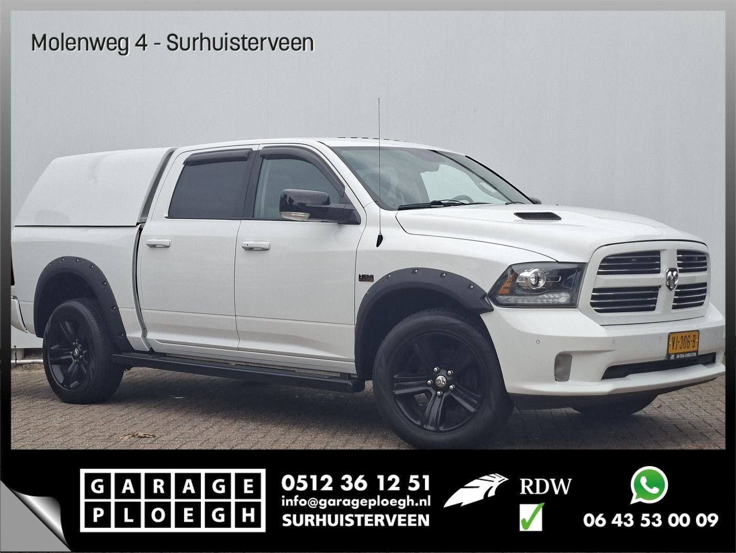 Dodge Ram 1500 5.7 V8 Quad Cab 6'4 LPG Trekhaak Pano Widebod, Autos, Achat, Entreprise, Electronic Stability Program (ESP), Automatique