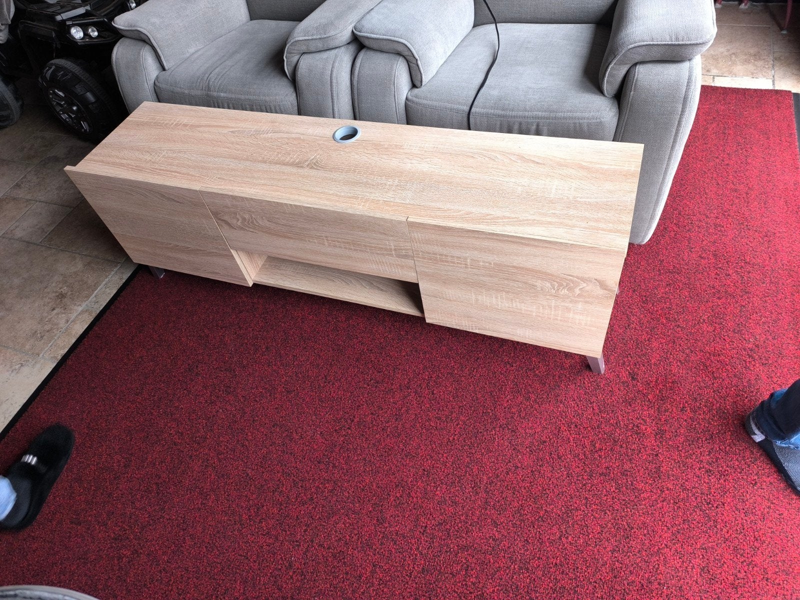 tv kast, Ophalen of Verzenden, Zo goed als nieuw, 25 tot 50 cm, 100 tot 150 cm