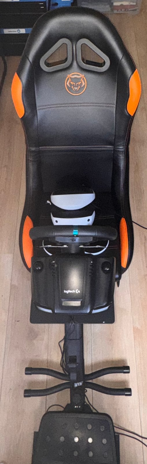 Volledige race sim met psvr 2, Games en Spelcomputers, Ophalen, Gebruikt, VR-bril, Sony PlayStation