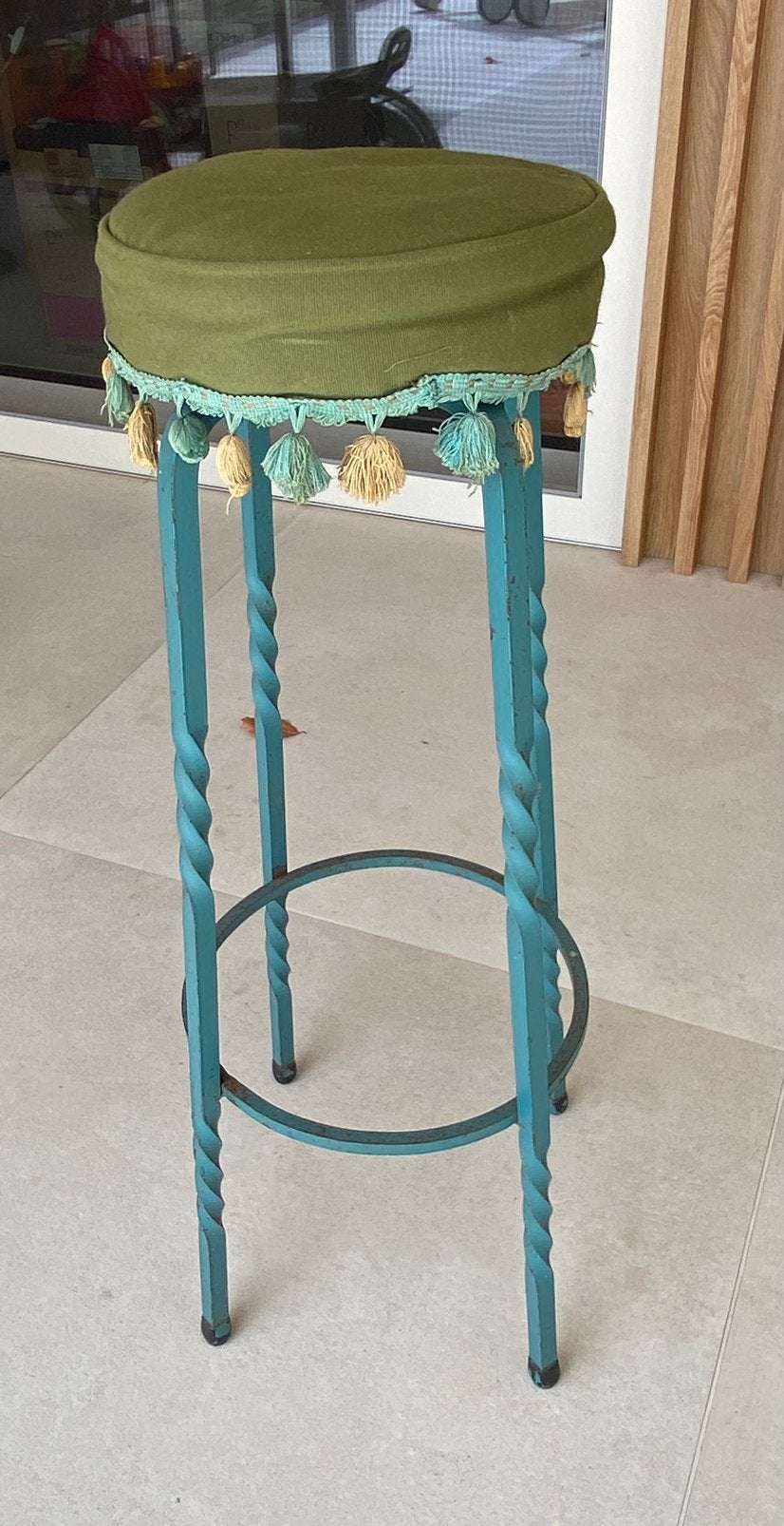 Tabourets de bar vintage, Maison & Meubles, Tabourets, Enlèvement, Utilisé, Fer