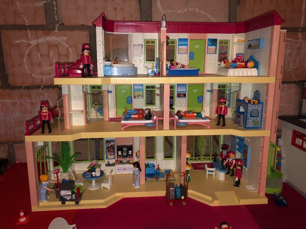 Groot lot playmobil, Kinderen en Baby's, Ophalen, Zo goed als nieuw, Complete set