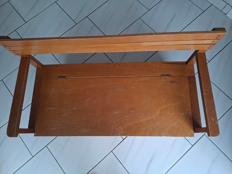 Retro speelgoedbank van de jaren 80 voor kinderen, Ophalen, Gebruikt
