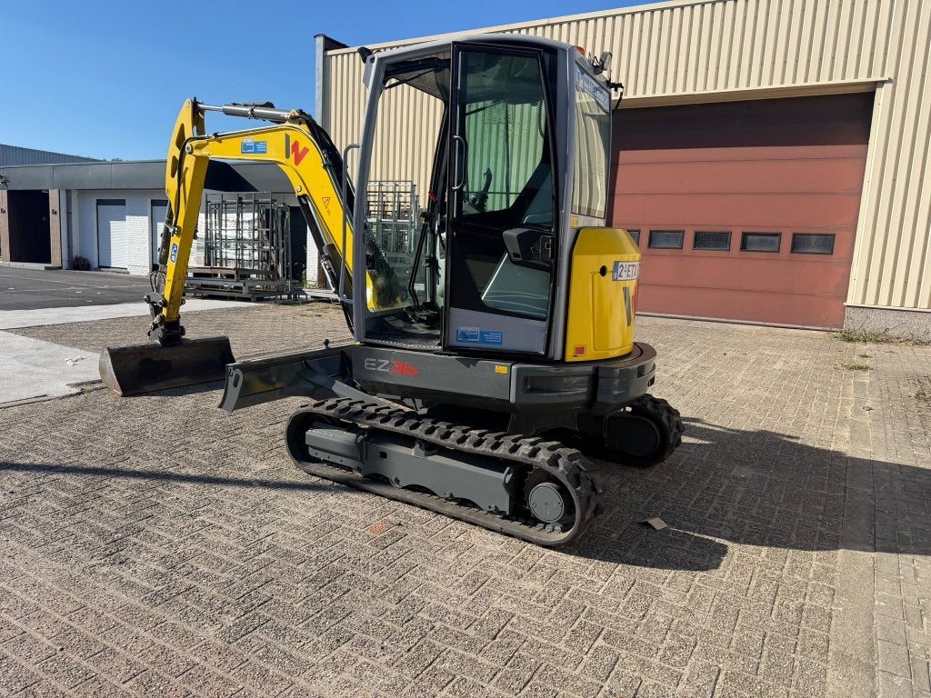 Graafmachine Wakcer Neuson EZ36, Ophalen, Graafmachine