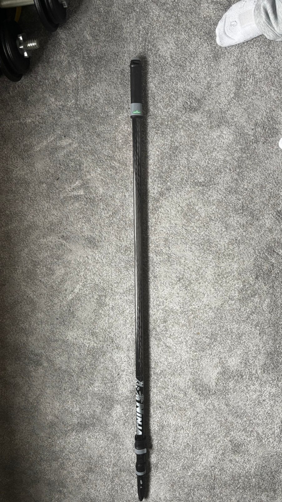 Unger Ninja 2.50 m telescopische mast van carbon, Ophalen, Gebruikt