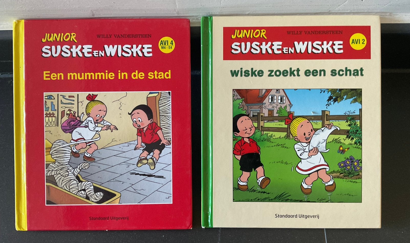 Junior Suske en Wiske AVI 1 (hardcover), Boeken, Ophalen, Zo goed als nieuw