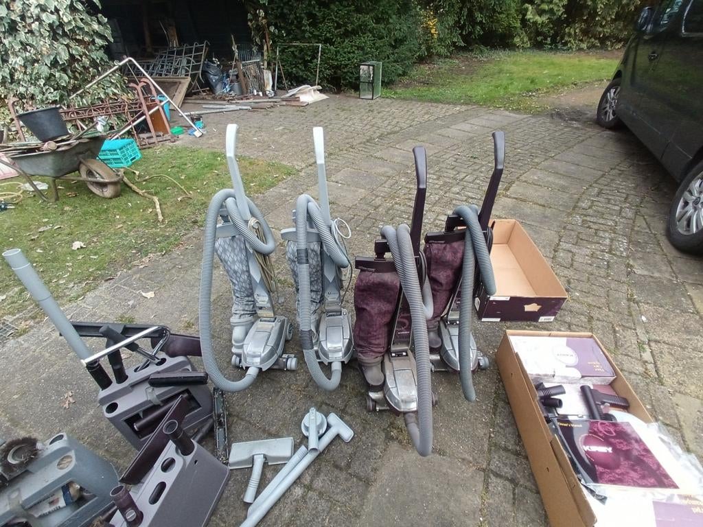 Kirby stofzuigers met toebehoren, Elektronische apparatuur, Stofzuigers, Ophalen, Gebruikt, Stofzuiger