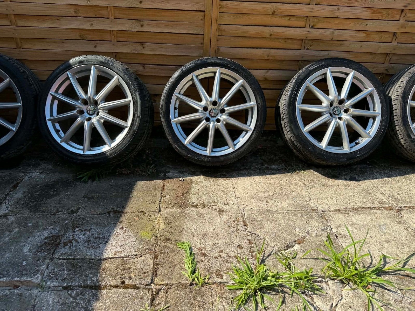 Jantes 19 pouces alfa Romeo TI en 5x110, Auto-onderdelen, Ophalen of Verzenden, 19 inch, Band(en)