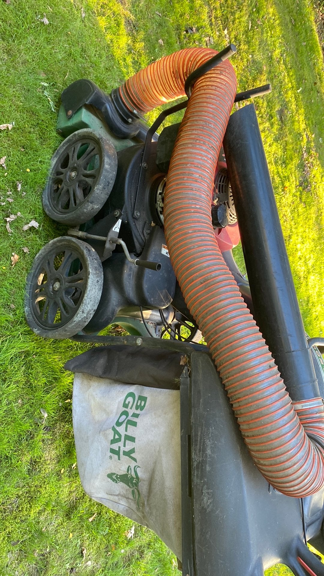 Billy goat bladzuiger multivac professional, Tuin en Terras, Ophalen, Zo goed als nieuw