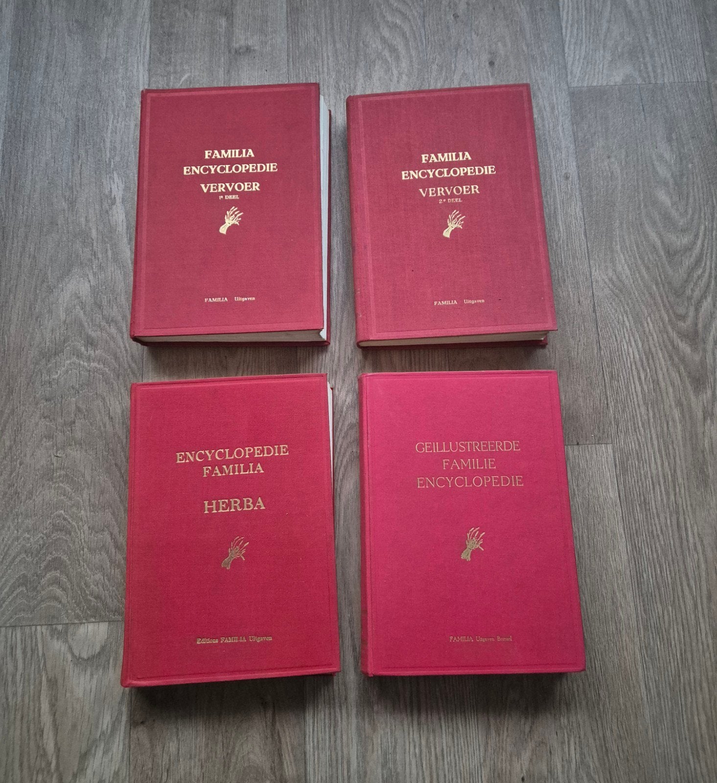 📚 4 encyclopedie , herba , familie encyclopedie , 2 vervoer, Boeken, Ophalen of Verzenden, Gelezen