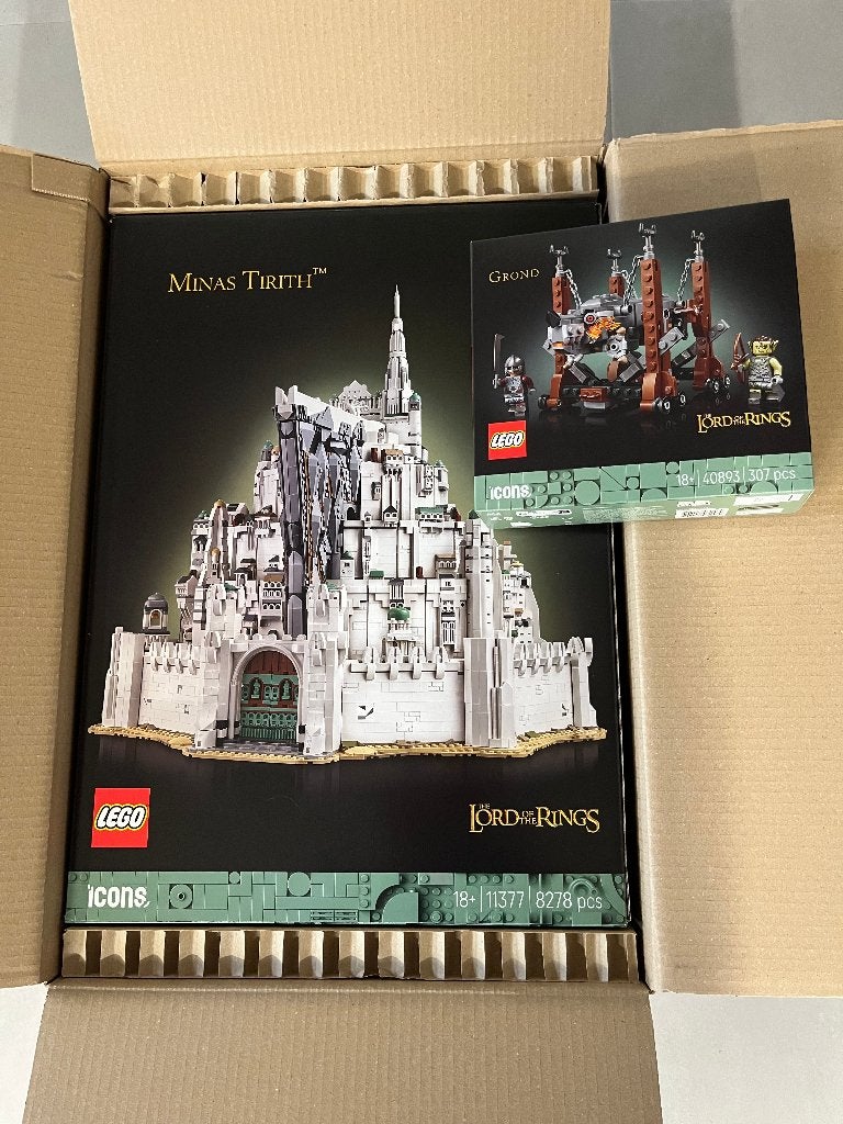Lego Icons 11377 Minas Tirith en GWP 40893 Grond nieuw, Ophalen, Lego, Nieuw, Icons